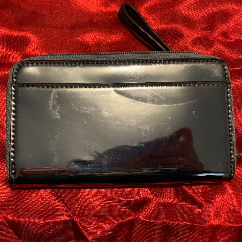 Coach Metallic Silver Wallet
